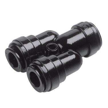 8mm Push-Fit Y Piece
