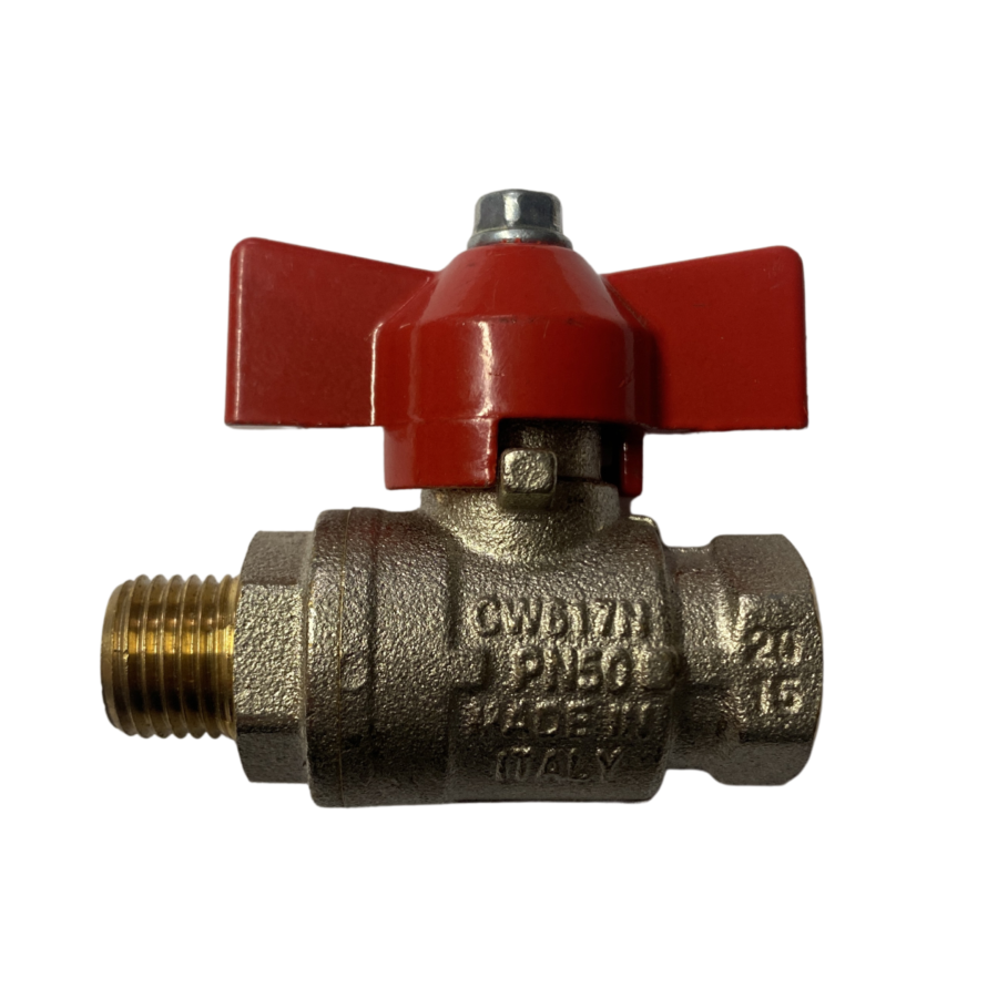 1/4" Male / Female BSP Butterfly Ball Valve Xline Systems