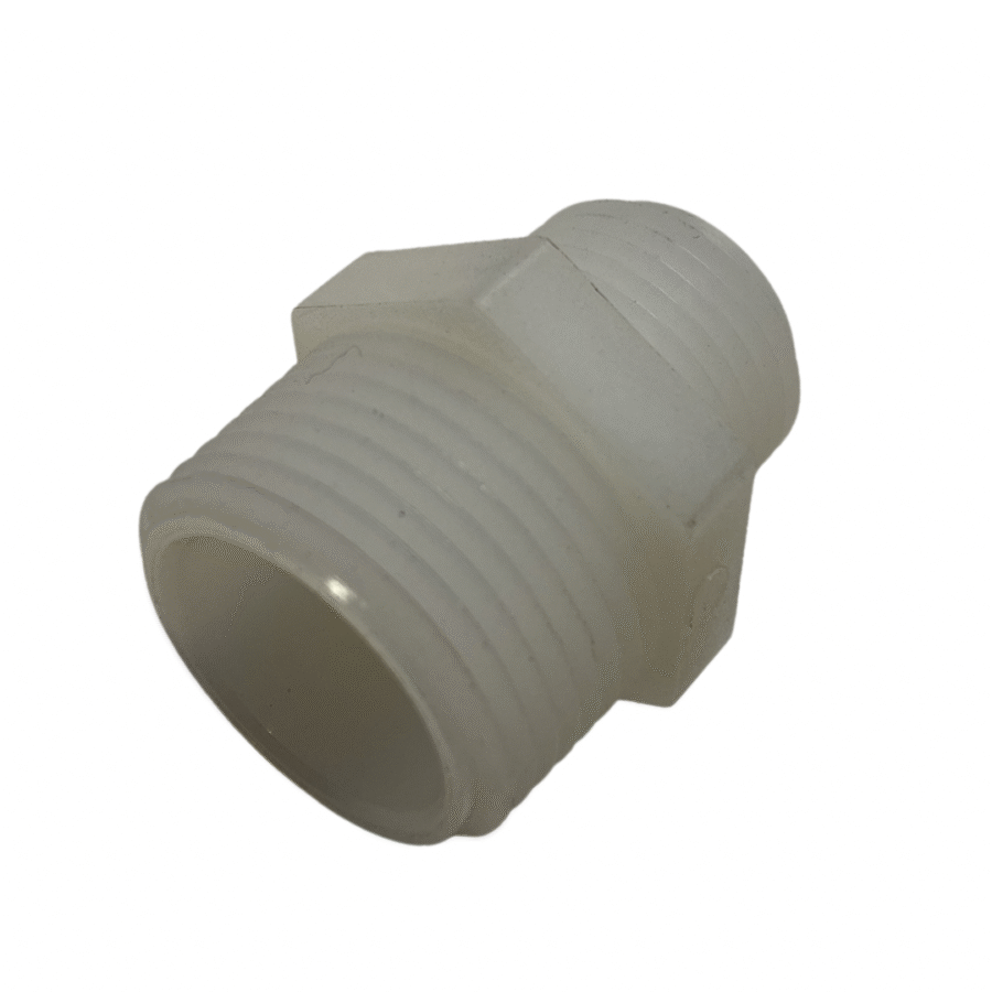 3/4" male thread x 1/2" male thread