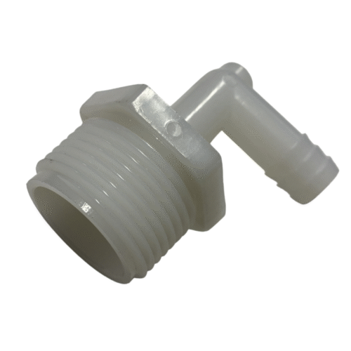 1" male thread x 12mm (1/2") Elbow