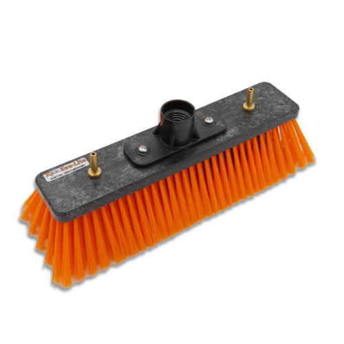 Orange 26cm Window Cleaning Brush with Socket