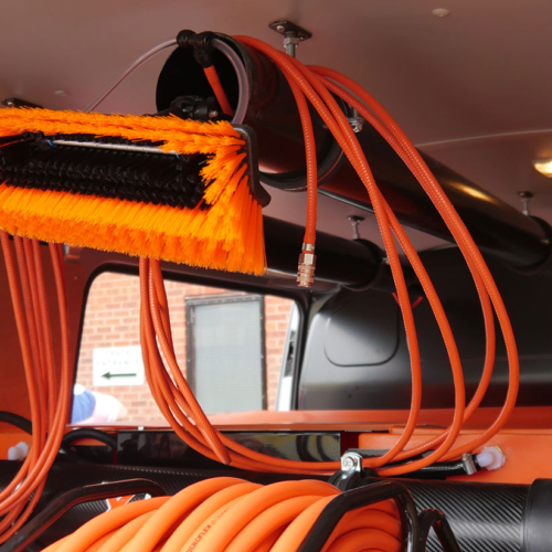 Pole Storage Tubes For Water Fed Poles