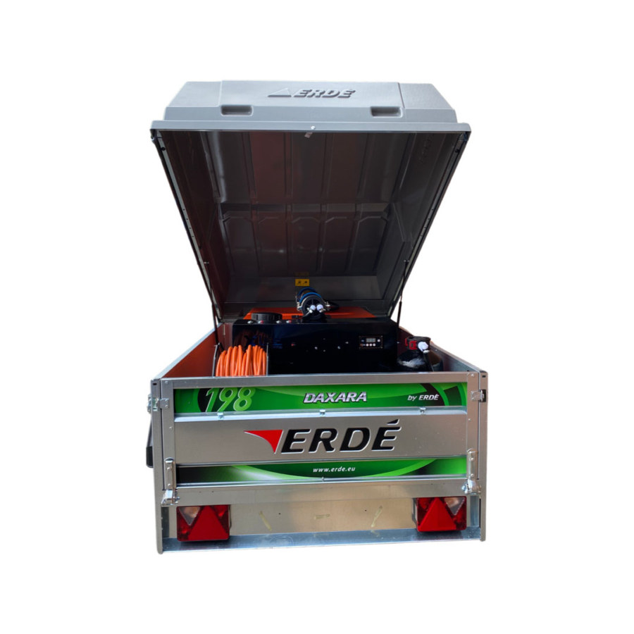 Window Cleaning Trailer Back
