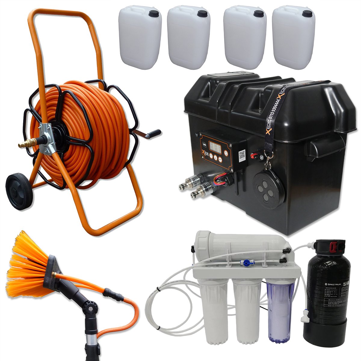 Pure Water Window Cleaning Kit Complete Bundle Xline Systems