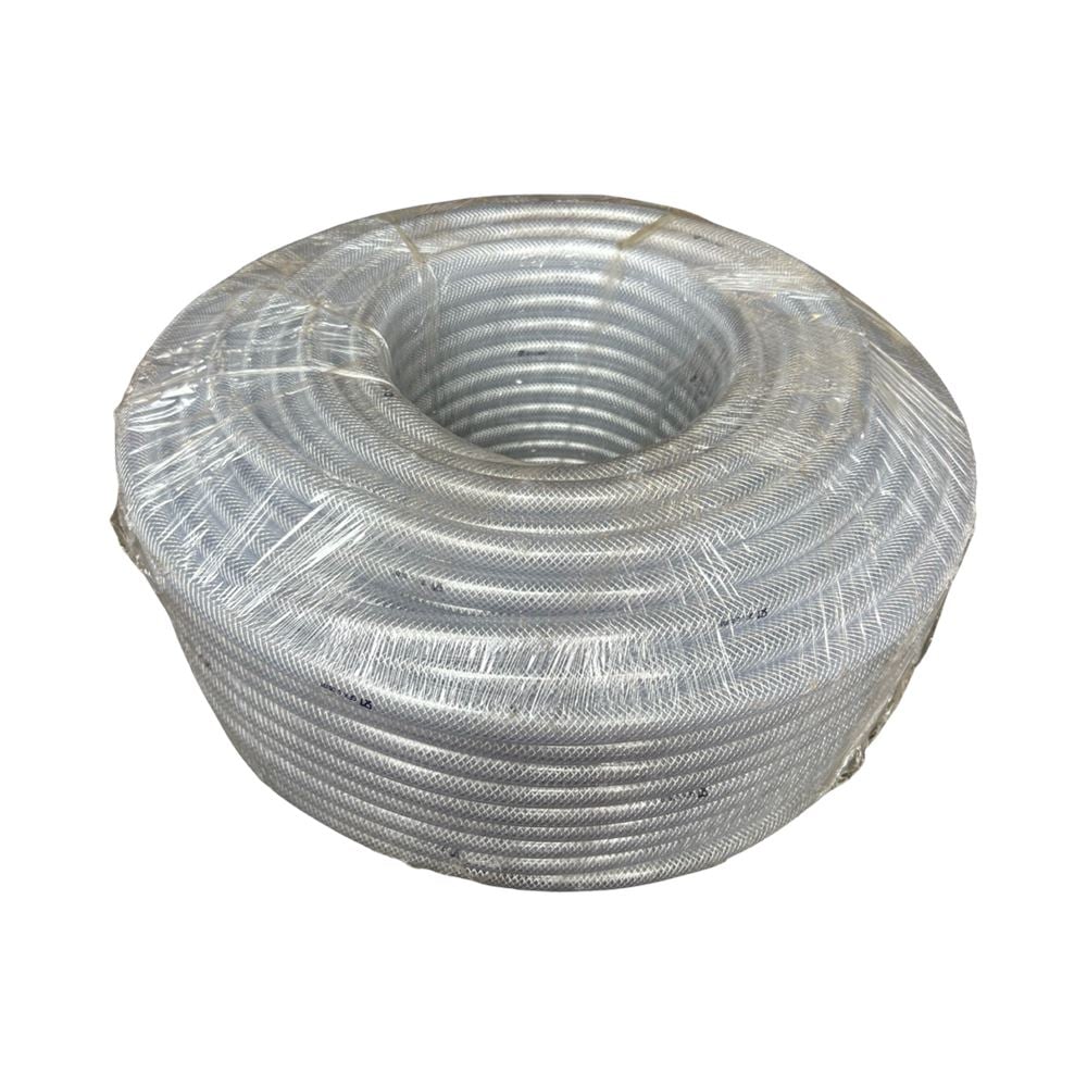 100mtr 16mm  5/8\" Reinforced Clear Hose