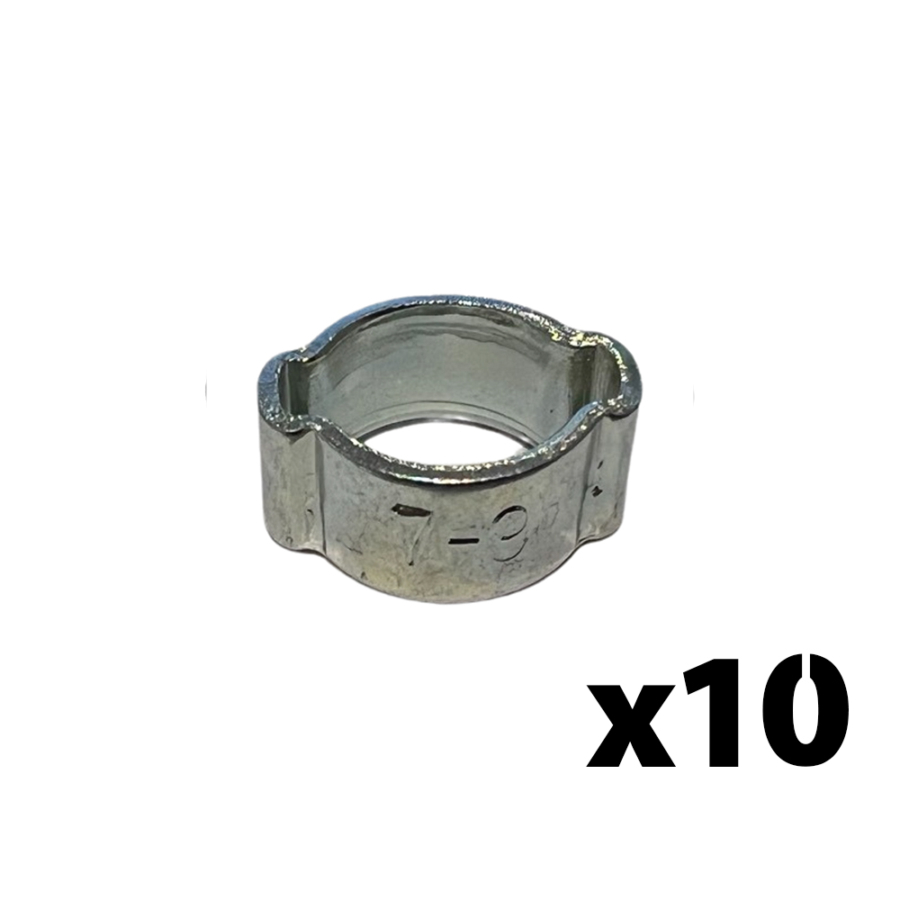 Double ear clip 7-9mm Double ear clip 7-9mm