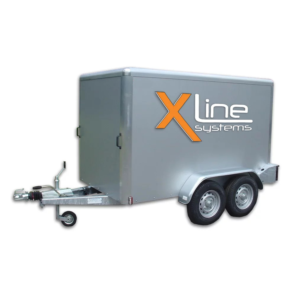 Xline Pure Water Cleaning Trailer - Solar - Window