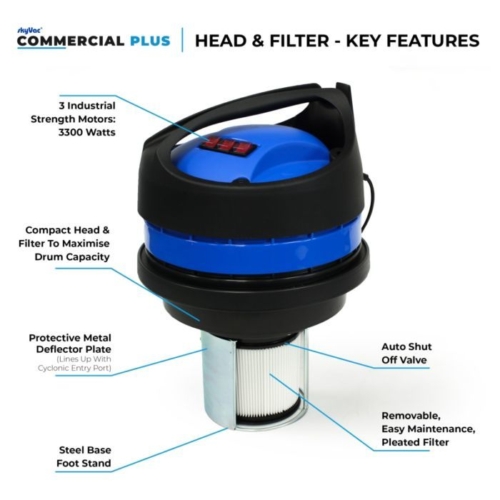 skyVac® Commercial 75 Plus - Gutter Vacuum