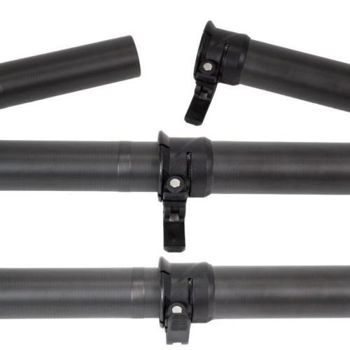 skyVac Premium Clamped Poles External Suction Pole Set