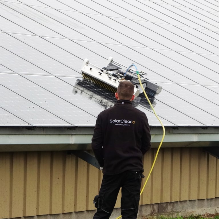 Mini Solar Glass Cleaning Robot