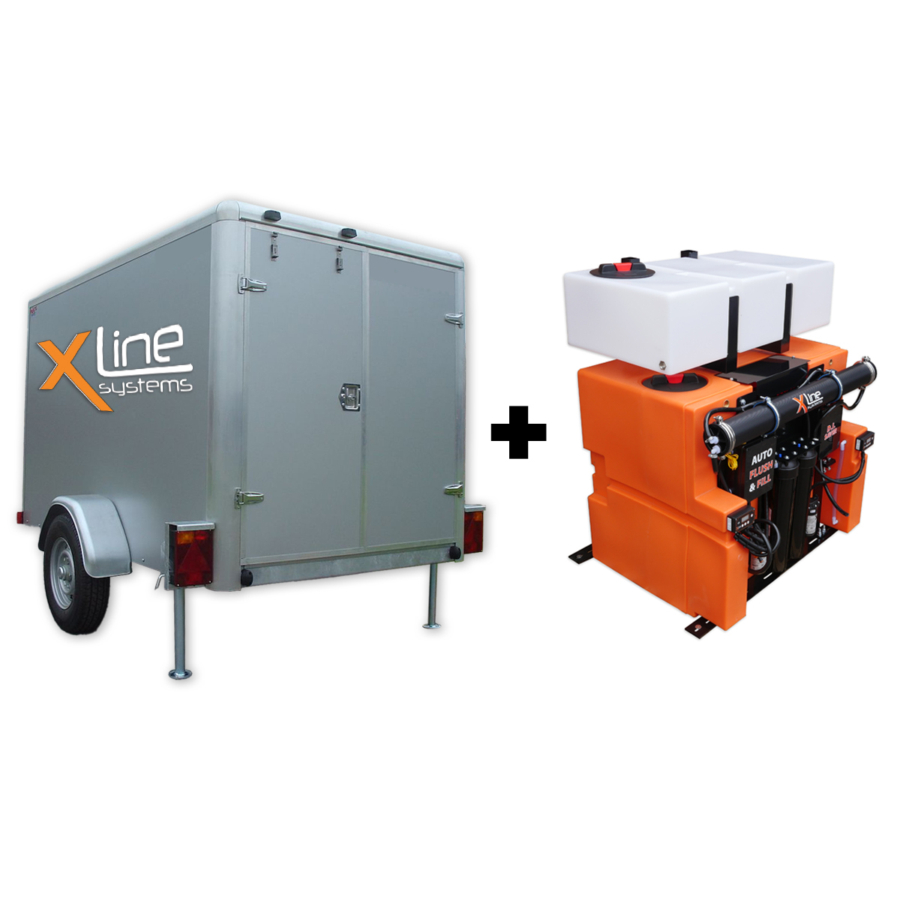Xline Pure Water Solar Cleaning Trailer - 750