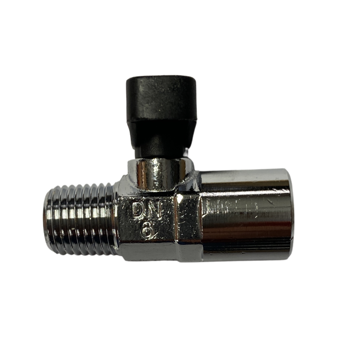 1/4\" Male / Female Aignep Plastic Ball Valve