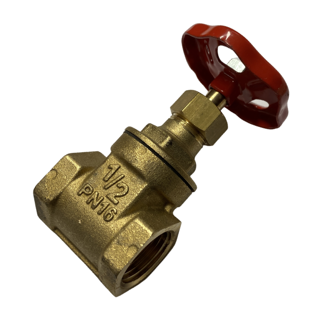 1/2\" Gate Valve - 1/2\" BSP Inlet to 1/2\" BSP Outlet