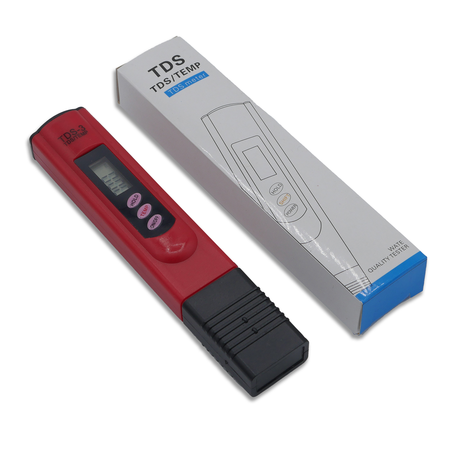 Hand Held Digital TDS / Temp Meter - Water Quality Tester