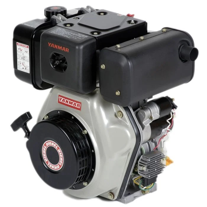 Yanmar L100V Keyway Shaft Electric Start Diesel Engine (INC KEY SWITCH)