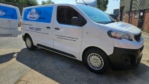 SkyHigh Franchise Cleaning Van by Xline Systems
