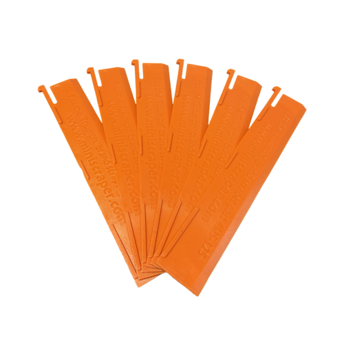 Plastic 6" Safety Scraper Blade for Solar Cleaning