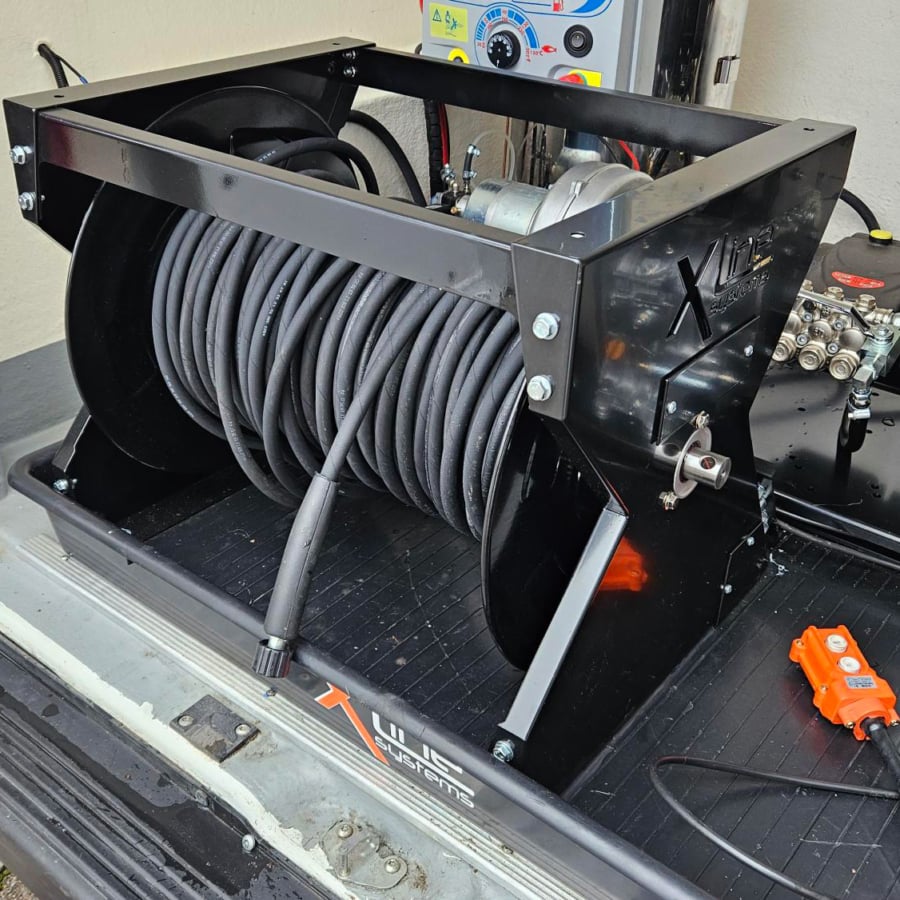 Xline Wider Electric High Pressure Hose Reel 2