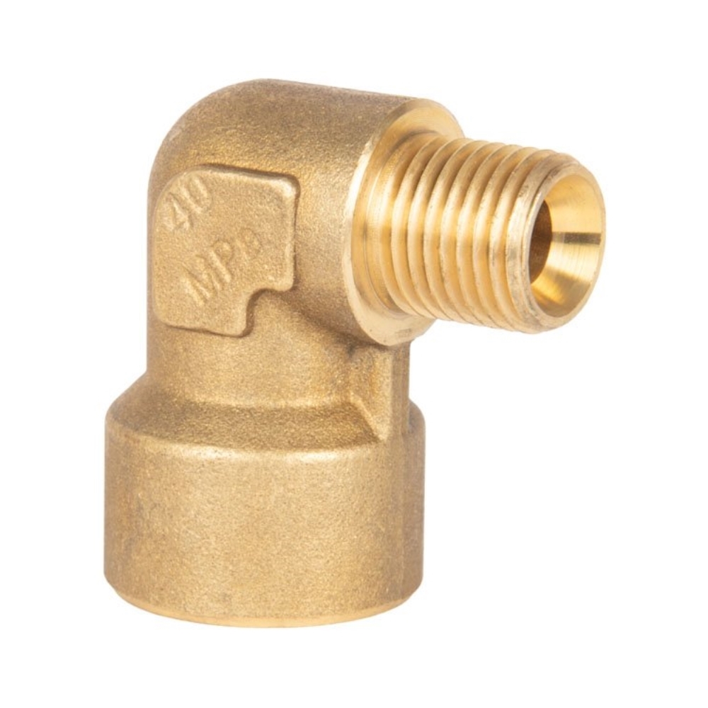 1/4" Male X 3/8" Female BSP Elbow