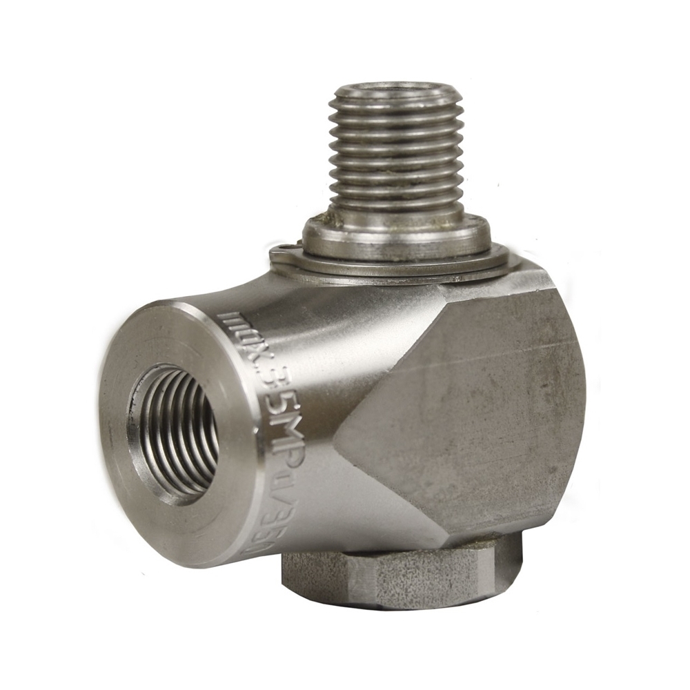 High Pressure Swivel Elbow