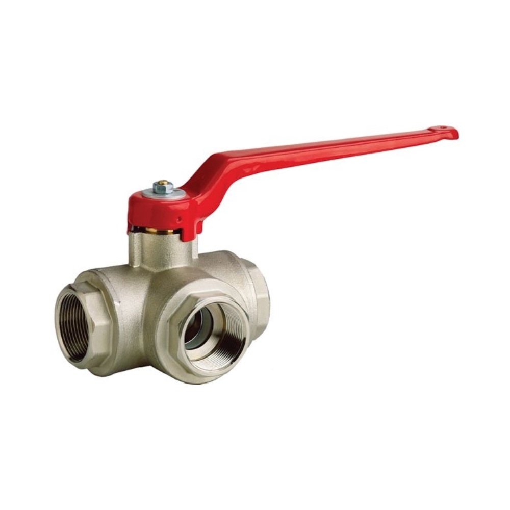Low Pressure 3/4" x 3 Way Ball Valve T Port