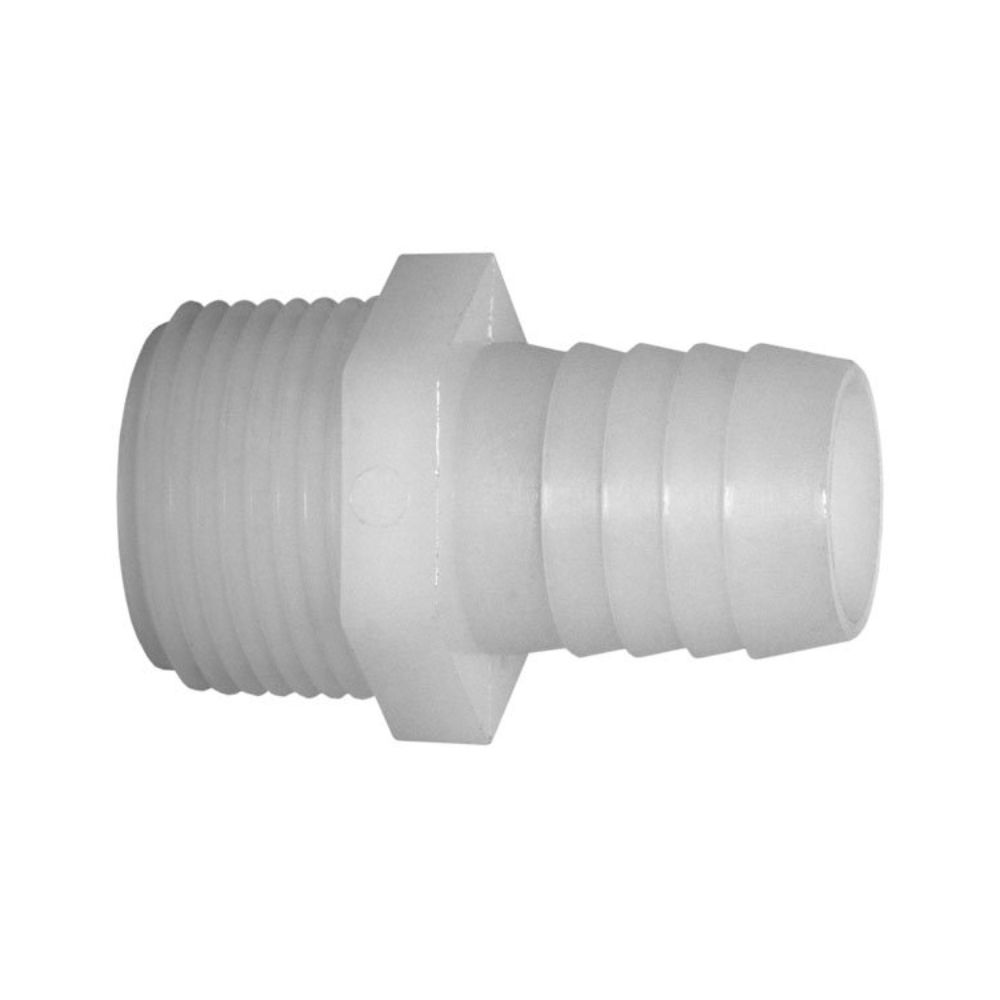 1" Male Thread X 25mm (1") Hose Barb