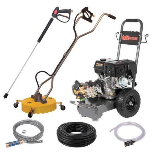 Loncin LC G420 Petrol Pressure Washer – 15 LPM – 250 Bar - Starter Kit