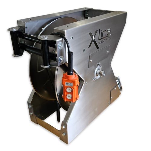 X-line Stainless Steel Electric Hose Reel-X