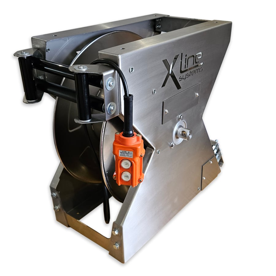 X-line Stainless Steel Electric Hose Reel-X