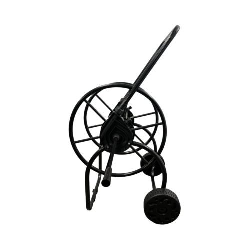 Metal Portable Wheeled Trolley Mount Microbore Hose Reel - Image 4