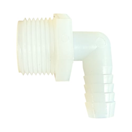 3/4" Male Thread x 12mm (1/2") Hose Elbow 