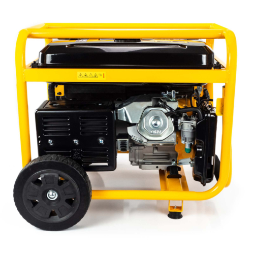 JCB 7.9kW / 9.8kVA Petrol Site Generator, 115V / 230V 15hp 457cc JCB Engine, Recoil & Electric Start - Image 3