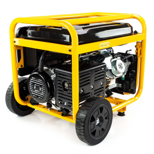 JCB 7.9kW / 9.8kVA Petrol Site Generator, 115V / 230V 15hp 457cc JCB Engine, Recoil & Electric Start - Image 5