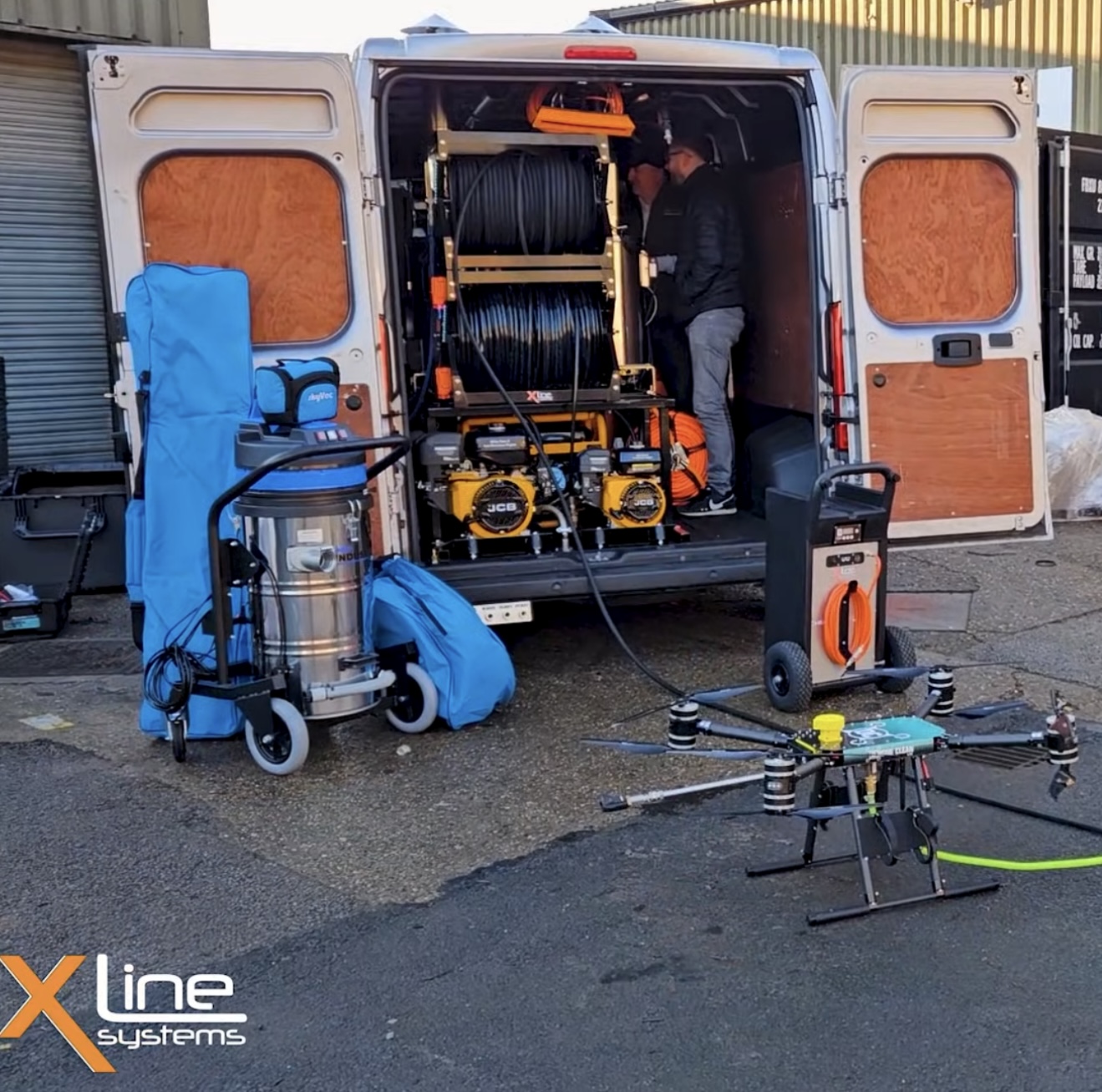 Drone Cleaning - High Pressure Equipment