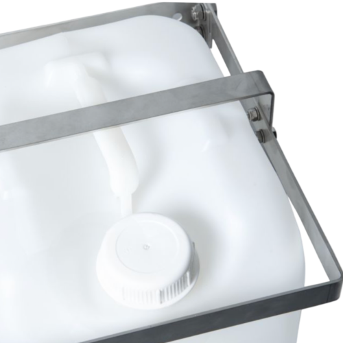 Twin 25LTR Stainless Steel Lockable Cage - Image 3