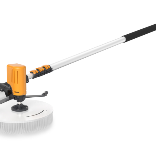 X4 Dual-Use Telescopic Disc Brush Cleaner